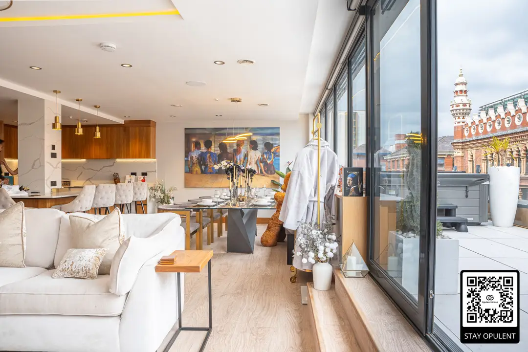 Stay Opulent luxury penthouse interior with city views
