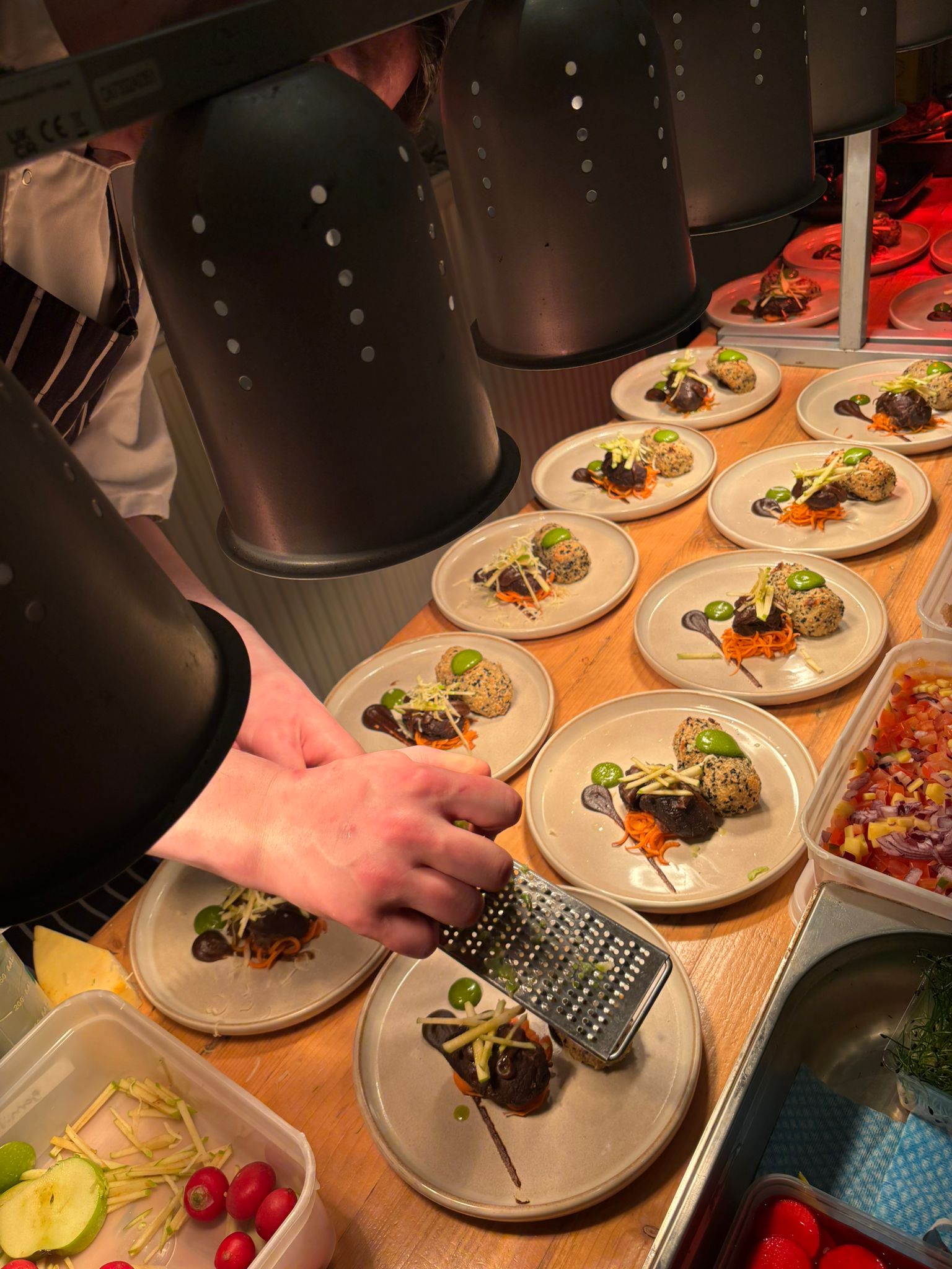 Fine dining creation