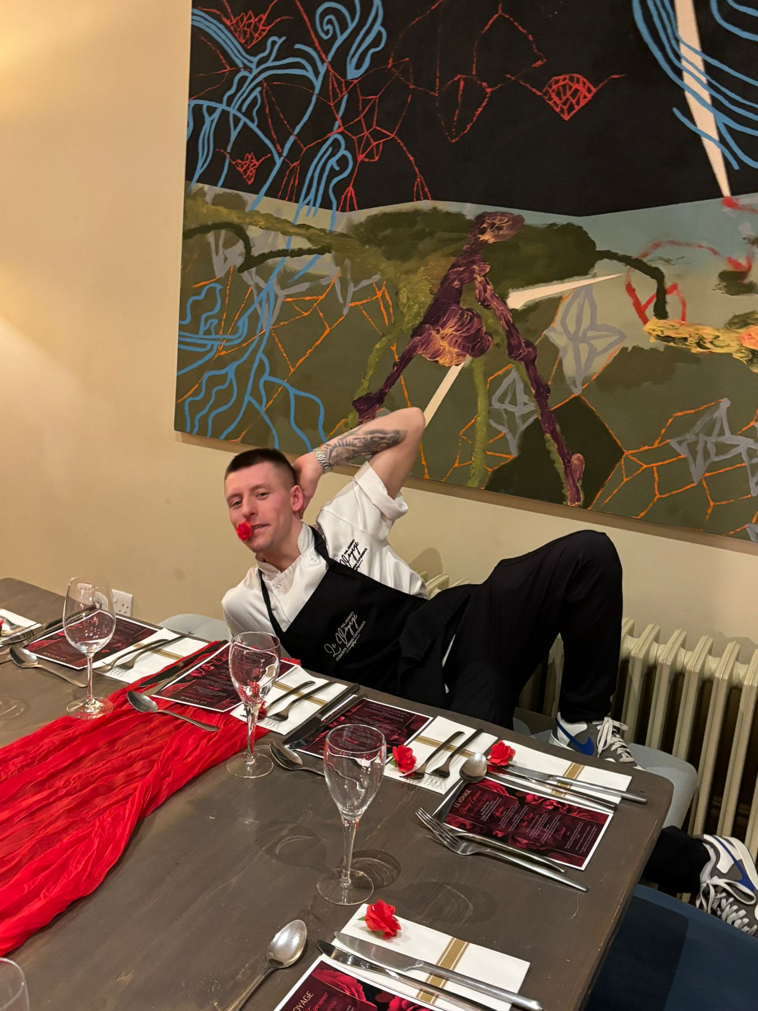 Refined dish presentation