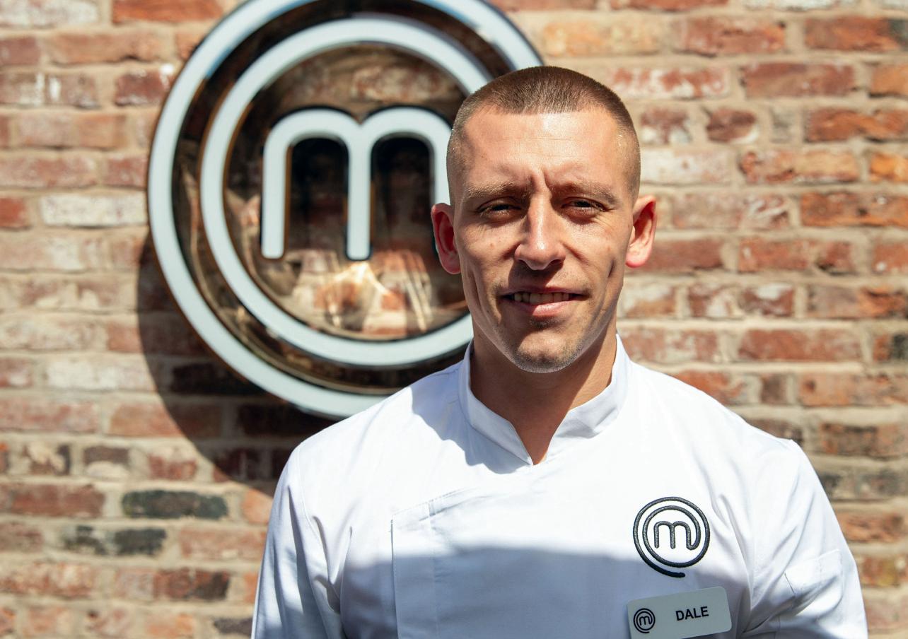 Chef Dale Spink in his kitchen